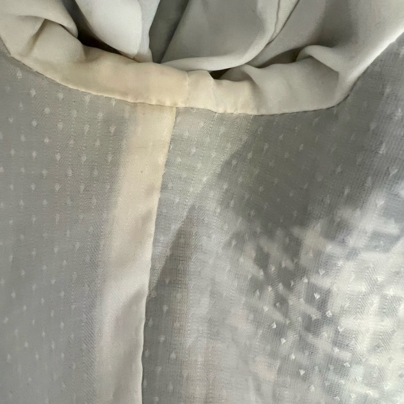 White House Black Market Black with White Polka Dot Jacket - Picture 8 of 8